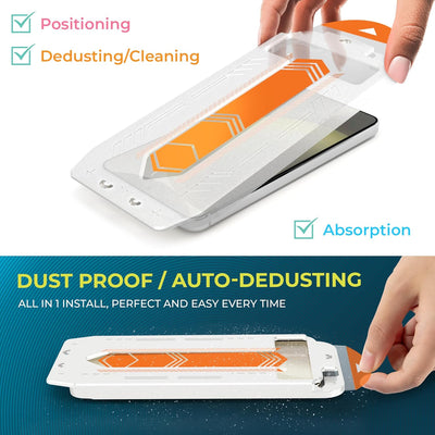 Power Theory Designed for Samsung Galaxy S25 Screen Protector Tempered Glass 9H Hardness [2 Pack] Preview #2