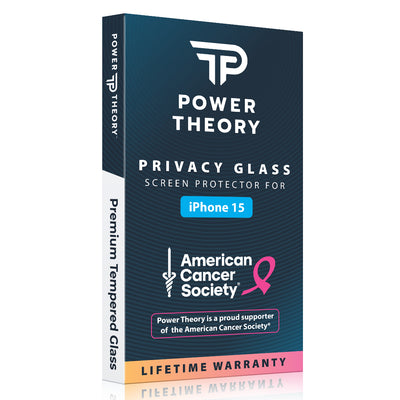 iPhone 15 Tempered Glass Privacy Screen Protector and Easy Install Kit [2-Pack] Preview #2