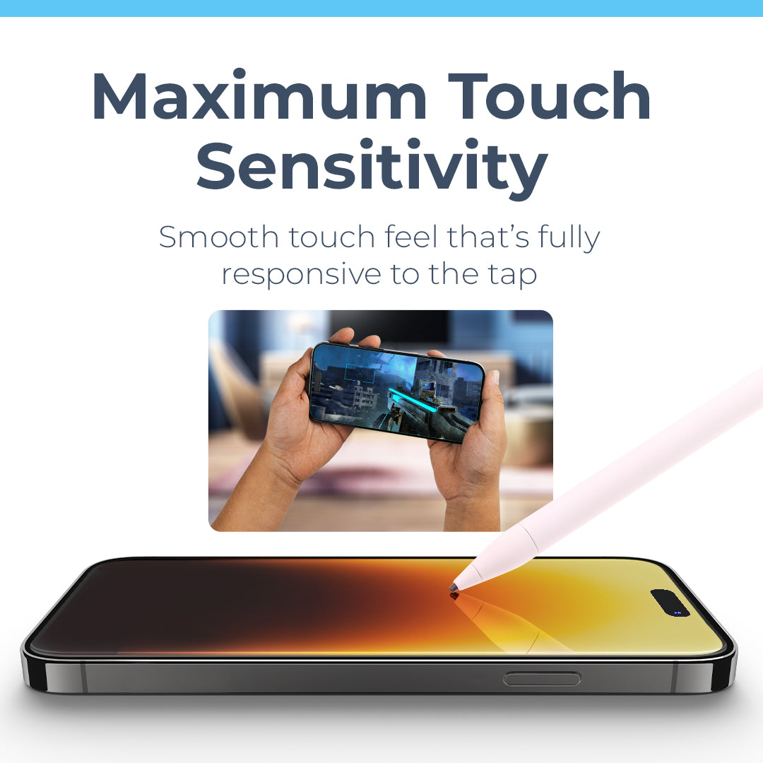 iPhone 15 Pro Tempered Glass Screen Protector Benefitting The American Cancer Society [2-Pack] Preview #10