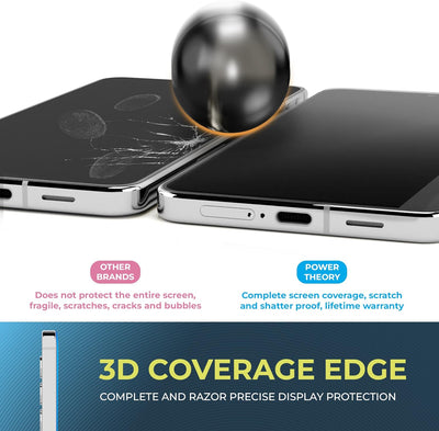 Samsung S24 Tempered Glass Screen Protector Benefitting The American Cancer Society [2-Pack] Preview #4