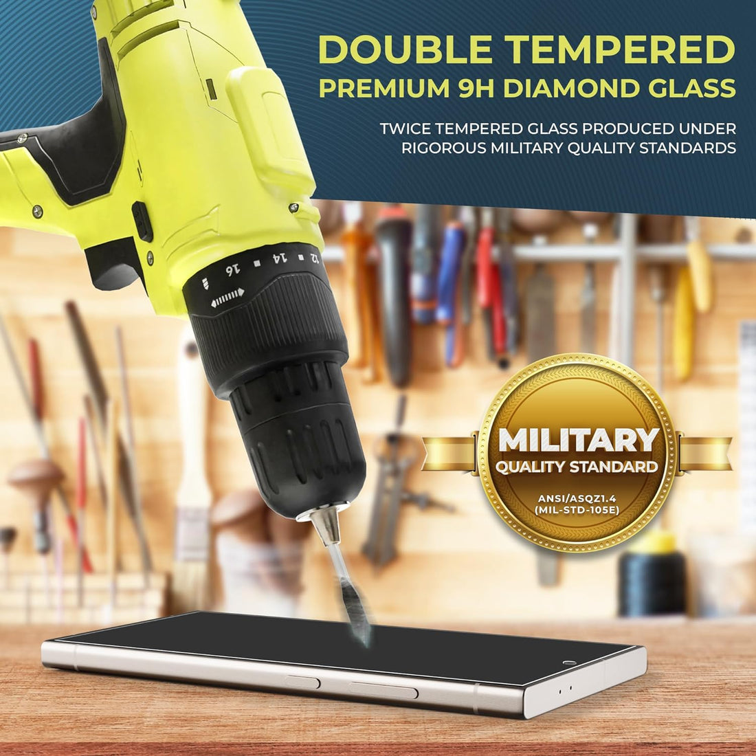 Samsung S24 Tempered Glass Screen Protector Benefitting The American Cancer Society [2-Pack] Preview #5