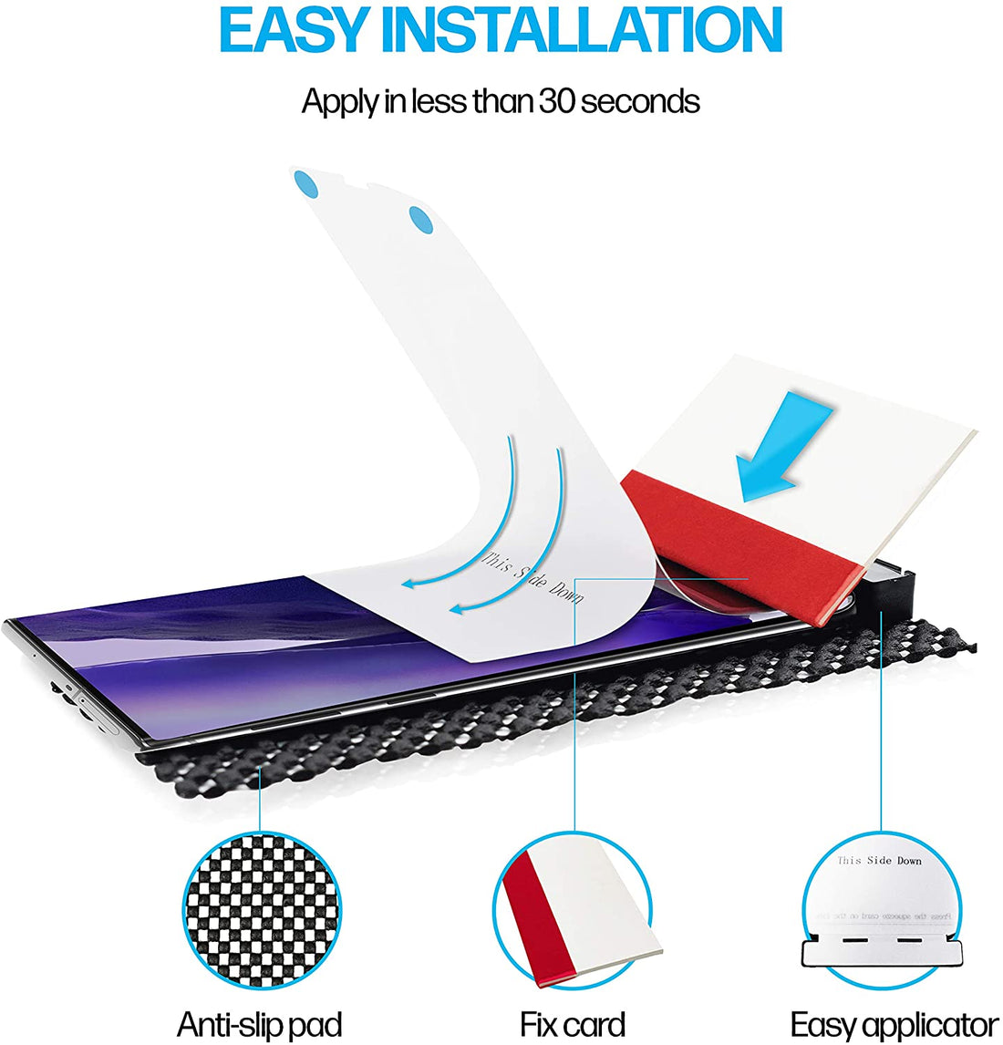 Samsung Galaxy Note 20 Ultra Anti-Scratch Screen Protector Film [2-Pack] Preview #3