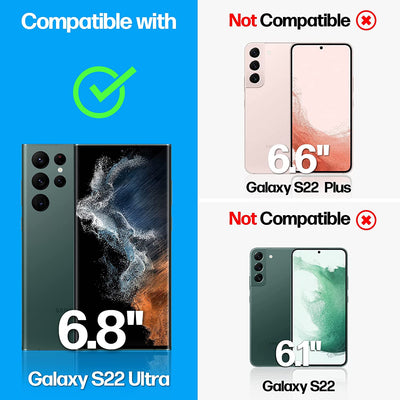 Samsung Galaxy S22 Ultra 5G Anti-Scratch Screen Protector Film [2-Pack] Preview #7