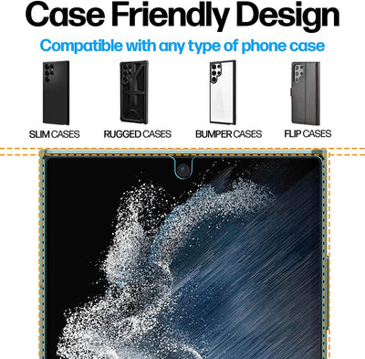 Samsung Galaxy S22 Ultra 5G Anti-Scratch Screen Protector Film [2-Pack] Preview #6
