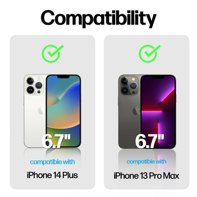 iPhone 14 Plus Tempered Glass Screen Protector [2-Pack] Preview #3