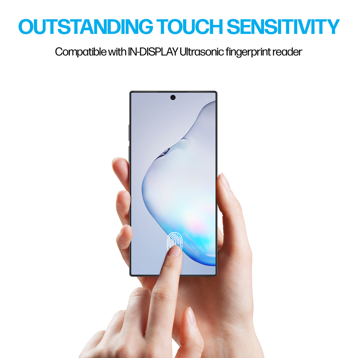 Samsung Galaxy Note 10 Plus Anti-Scratch Screen Protector Film [2-Pack] Cover