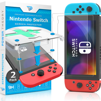Nintendo Switch Tempered Glass Screen Protector [2-Pack] Preview #1