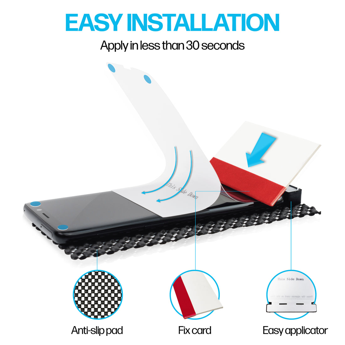 Samsung Galaxy S9 TPU Anti-Scratch Screen Protector Film [2-Pack] Preview #3