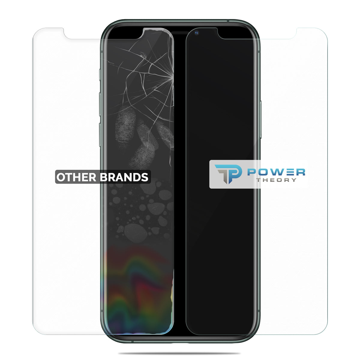 iPhone 11 Pro Tempered Glass Screen Protector [2-Pack] Cover