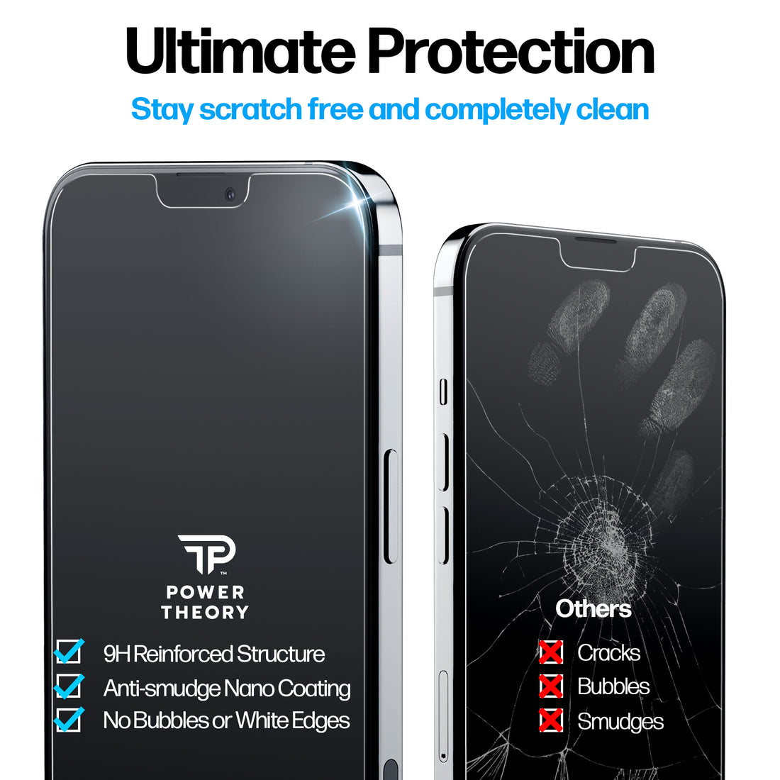 iPhone 14/13/13 Pro Privacy Screen Protector Tempered Glass [2-Pack] Preview #5